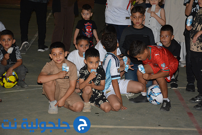 موكب كأس العالم المتجول في جلجولية برعاية جمعية غيث